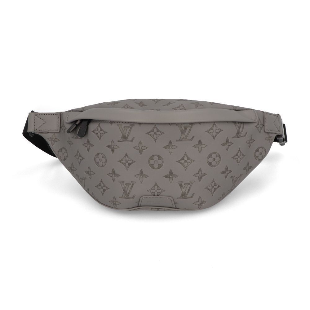 Louis Vuitton Discovery Bum Bag PM Gray Black Hardware Shoulder Bag